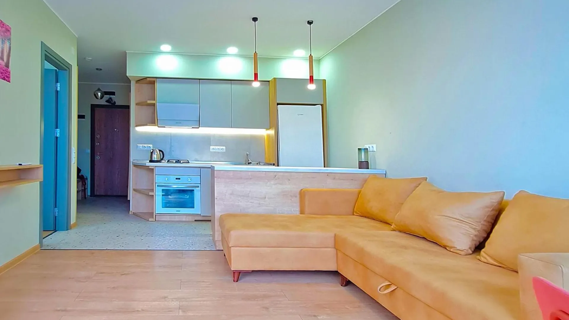 Modern 1Br Apartment With Kitchen, Balcony Sea View Batoemi 0*,  Georgië